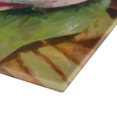 2 rozen schilderij snijplank (Hoek)