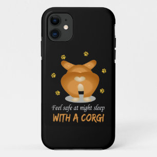 2 Rug Uitzicht Schattigee Corgi Dog Met Hart Vorm Case-Mate iPhone Case