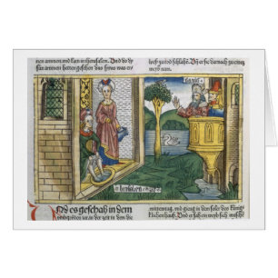 2 Samuel 11 1-5 David ziet Bathsheba zwemmen vanui