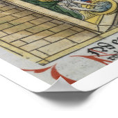 2 Samuel 11 1-5 David ziet Bathsheba zwemmen vanui Poster (Hoek)