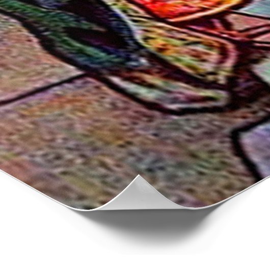 2 Samuel 18 David Grieves over Absalom poster (Hoek)