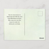 2 Samuel 22:33 Het is God die mij krachtig bewapen Briefkaart (Achterkant)