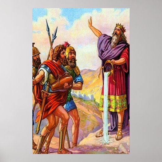 2 Samuel 23 David's Mighty Mannen poster (Voorkant)