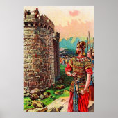 2 Samuel 5 David wordt een Mighty King poster (Voorkant)