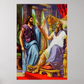 2 Samuel 7 David leert Gods Will poster (Voorkant)