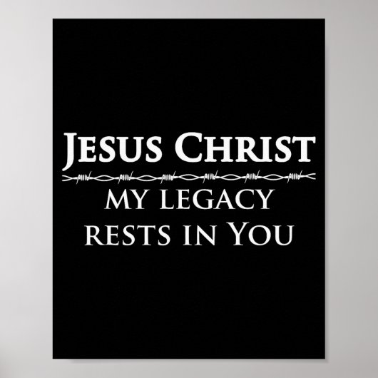 2 Samuel 7 Studiebijbelvers Heer Jezus Christus Re Poster (Voorkant)