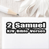 2 Samuel KJV Bijbelverzen Etiket (Insitu)