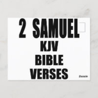 "2 Samuel KJV Bijbelverzen" Tekst