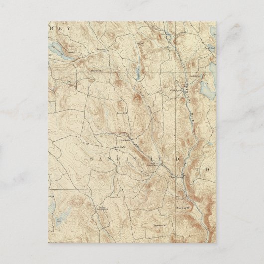 2 Sandisfield Briefkaart (Voorkant)