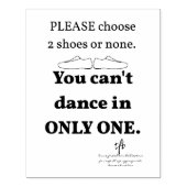 2 schoenen of één rubberstempel (Afrduk)