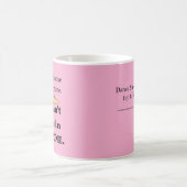 2 Schoenen of Geen Lt. Roze Pers. Koffiemok (Center)