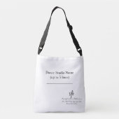 2 Schoenen of Geen Witte Crossbody Tas (Achterkant)