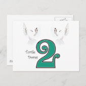 2 Schroefdoven Briefkaart (Voorkant / Achterkant)