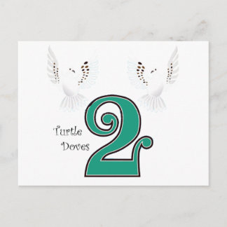 2 Schroefdoven Briefkaart