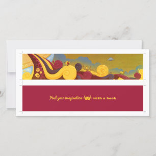 2 Self Cut Feed Your Imagination Fantasy Bladwijze