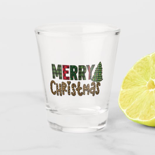 2 set van 3 Cute Drinkware | Drink kerst Shot Glas (Voorkant)