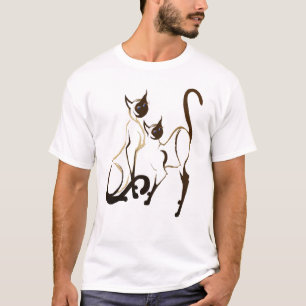 2 Siamese KittiesT-Shirt T-shirt