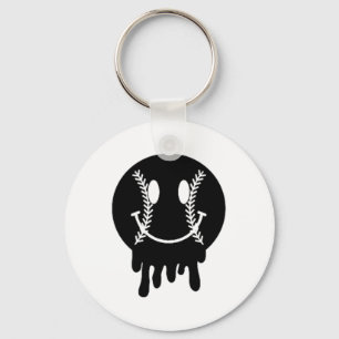 2 Side Somebodys Luide Mond Baseball Mama Groovy M Sleutelhanger