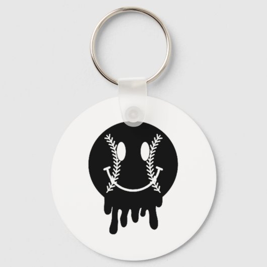 2 Side Somebodys Luide Mond Baseball Mama Groovy M Sleutelhanger (Voorkant)