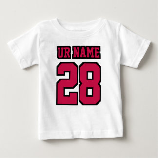 2 Side WHITE CRIMSON ROOD ZWART Football Crewneck