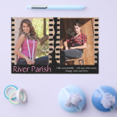 2- Sided Affordable Actor Model Comp-kaarten Flyer (Enkel)