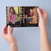 2- Sided Affordable Actor Model Comp-kaarten Flyer (Hand)