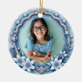 2 sided Memorial  Keramisch Ornament (Voorkant)