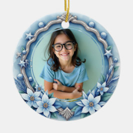 2 sided Memorial  Keramisch Ornament