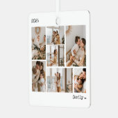 2-Sided Photo Christmas Ornament (Voorkant links)