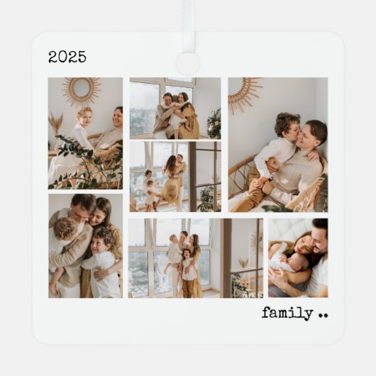 2-Sided Photo Christmas Ornament (Voorkant)