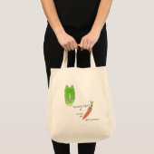 2 Sided Romaine Calm & Carrot op Canvas tas (Voorkant (product))