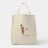 2 Sided Romaine Calm & Carrot op Canvas tas (Achterkant)