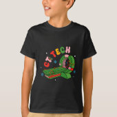(2 Sided) Santa's Favorite Ct Tech Christmas Techn T-shirt (Voorkant)
