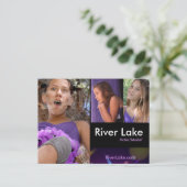 2 Single Headshot Composietkaarten - Actor Headsho Briefkaart (Staand voorkant)