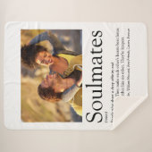 2 Speciaal voor foto's gepersonaliseerde modellen  Sherpa Deken (Voorkant (horizontaal))