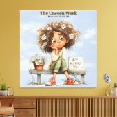 #2 Speciale Moeder (Aandenken) Canvas Afdruk (Insitu (Woonkamer))