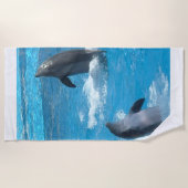 2 Speelgoed voor Dolphins Beach Strandlaken (Voorkant)
