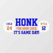 2 Speler Honkbal Game Day Achterruitsticker Raamsticker (Vel)