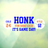 2 Speler Honkbal Game Day Achterruitsticker Raamsticker (Vel 3)
