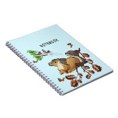 2 Squirrels Notitieboek :  (Rechterzijde)