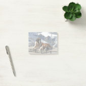 2 St-Bernard poserend - Post-it Notitieblok Post-it® Notes (Kantoor)