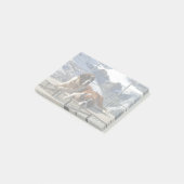 2 St-Bernard poserend - Post-it Notitieblok Post-it® Notes (Schuin)