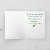 2. St Patricks van Westie Kaart (Binnen)