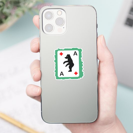 2. Staffel Aufklärungsgruppe 22 Emblem Sticker (Telefoon)