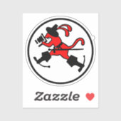 2 Staffel Aufklärungsgruppe 33 - 2.(F)/33 Embleem Sticker (Vel)