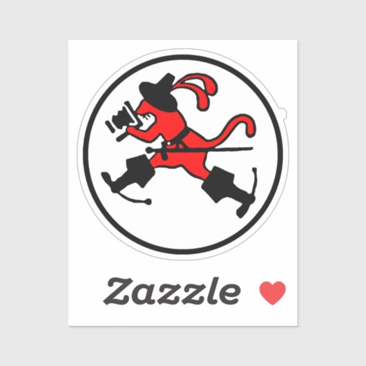 2 Staffel Aufklärungsgruppe 33 - 2.(F)/33 Embleem Sticker (Vel)