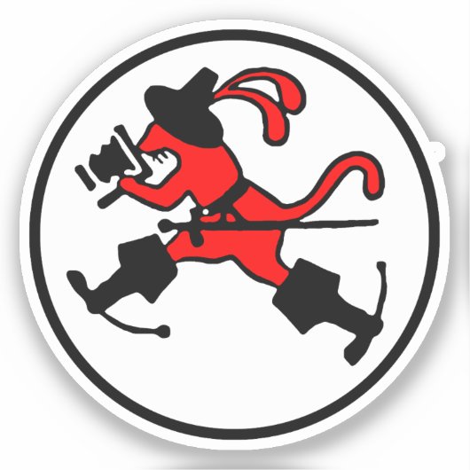 2 Staffel Aufklärungsgruppe 33 - 2.(F)/33 Embleem Sticker (Voorkant)