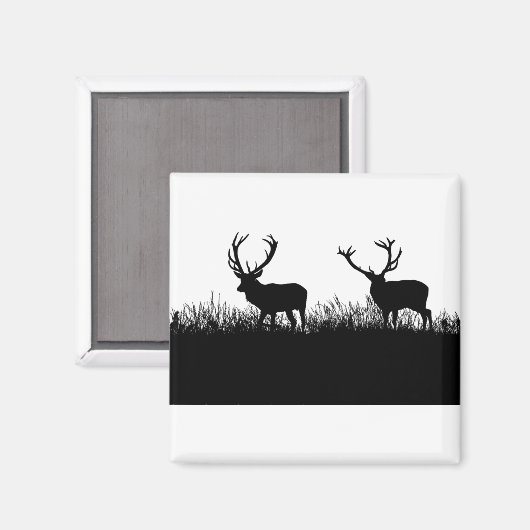 2 Stag afbeelding Magneet (Voorkant / Achterkant)