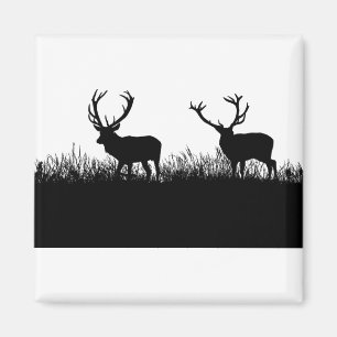 2 Stag afbeelding Magneet