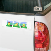 2 Stappen voorwaarts, 0 stappen terug Motivatie Pu Bumpersticker (Op Truck)